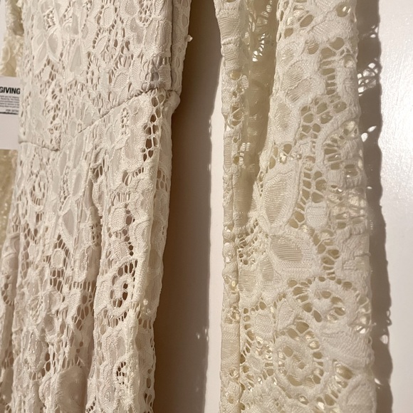 Saved By The Dress Ivory Floor Length Dress - Picture 8 of 11